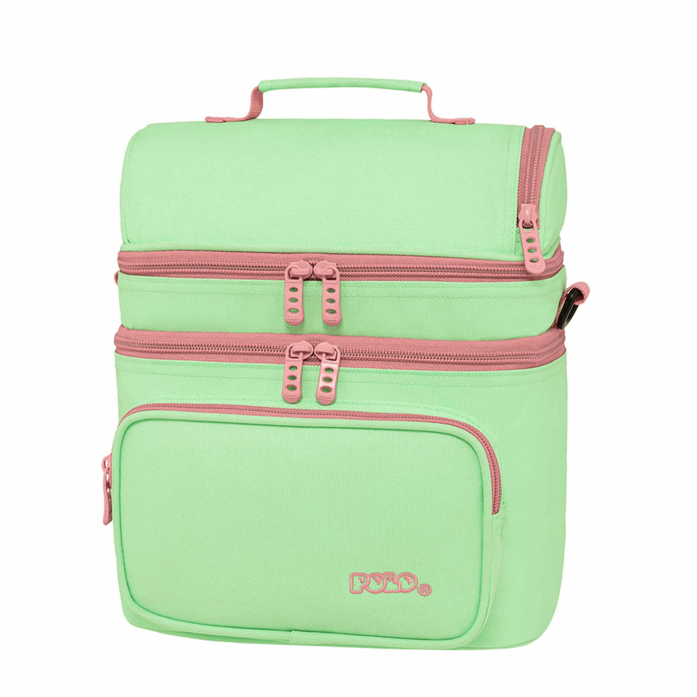 POLO LUNCH BAG DOUBLE COOLER PISTACHIO/PINK- 907096-6939