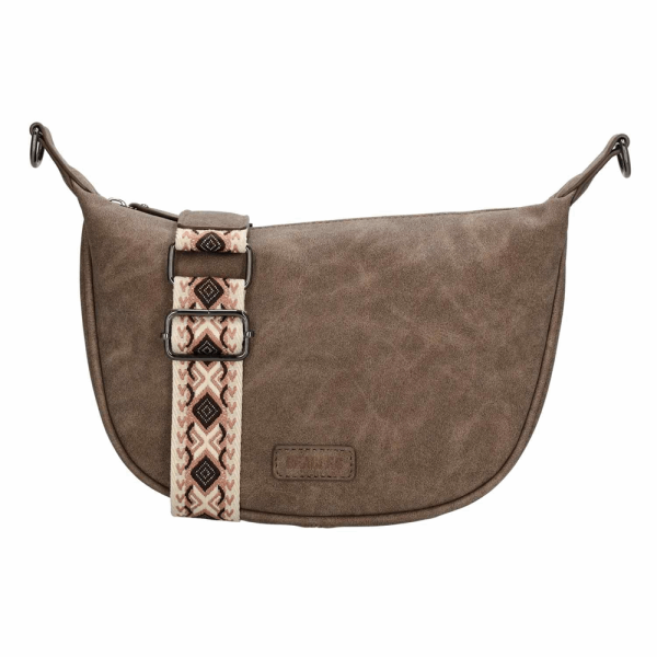 DUGROS Beagles Malaga Schoudertas 119-DARK TAUPE 22138