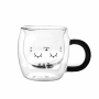 i-TOTAL ΚΟΥΠΑ GLASS XL2956 LATTE GREY CAT 250ml 139295600