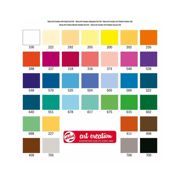 TALENS SOFT ARTCREATION KAPE ΞΗΡΟΠΑΣΤΕΛ 36 ΤΜΧ 161029036