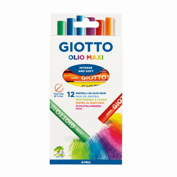 GIOTTO ΛΑΔΟΠΑΣΤΕΛ OLIO 7cm 12τμχ CERA 000293400