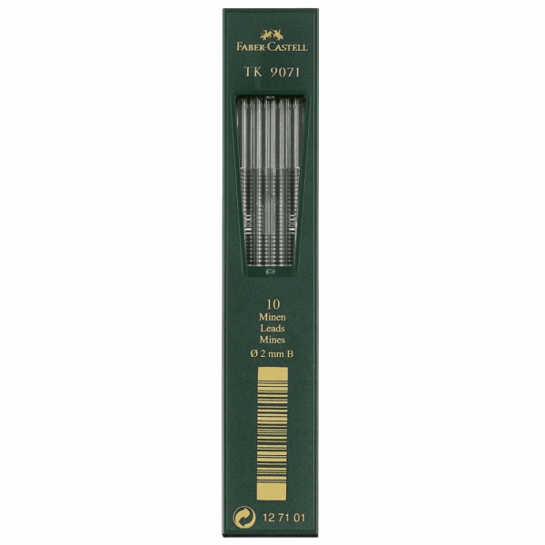 FABER CASTELL ΜΥΤΕΣ ΤΚ 2mm 10 τμχ Β - 127101