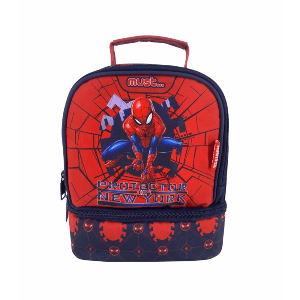 MUST ΤΣΑΝΤΑΚΙ ΦΑΓΗΤΟΥ 24X12X20 ΙΣΟΘΕΡΜΙΚΟ SPIDERMAN PROTECTOR OF NEW YORK 000508121