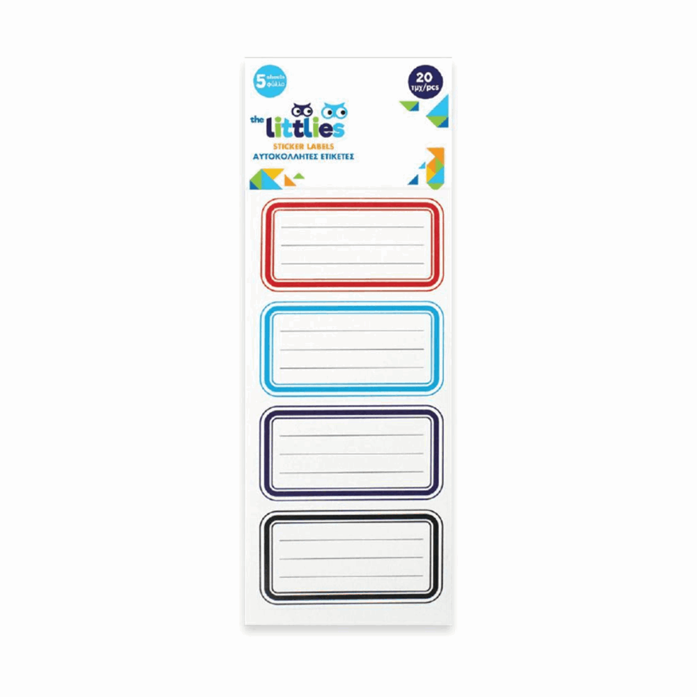 THELITTLIES ΕΤΙΚΕΤΕΣ 20 ΤΕΜΑΧΙΑ 5 ΦΥΛΛΑ 000620307