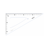 MAPED ΤΡΙΓΩΝΟ CRISTAL 146 21cm 60o 146122