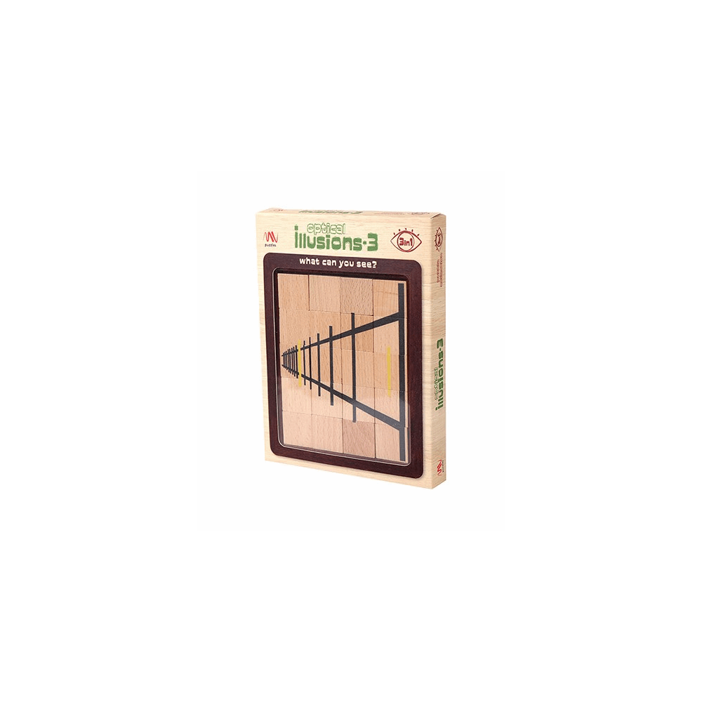 MATHV Optical Illusion-3 Puzzle MV-07