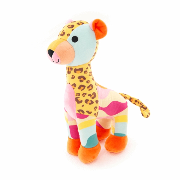 HAPPYMALS  Happymals Jungle World: Leopard (Λεοπάρδαλη) HJ-003