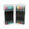 LEGAMI BUMA0001 Set of 12 Brush Markers in Bright Colours - Brush Markers