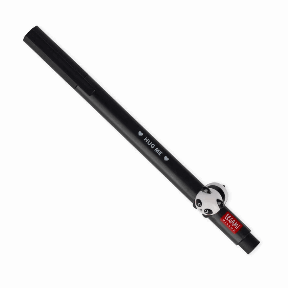 LEGAMI CPP0001 GEL PEN WITH ANIMAL DECORATION - LOVELY FRIENDS ΡANDA