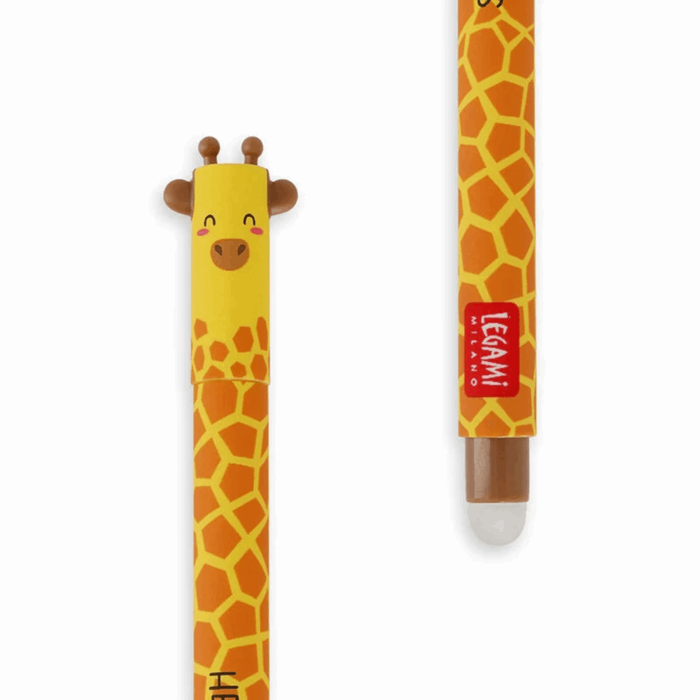 LEGAMI EPBLAKIT19 ERASABLE GEL PEN - GIRAFFE BLACK