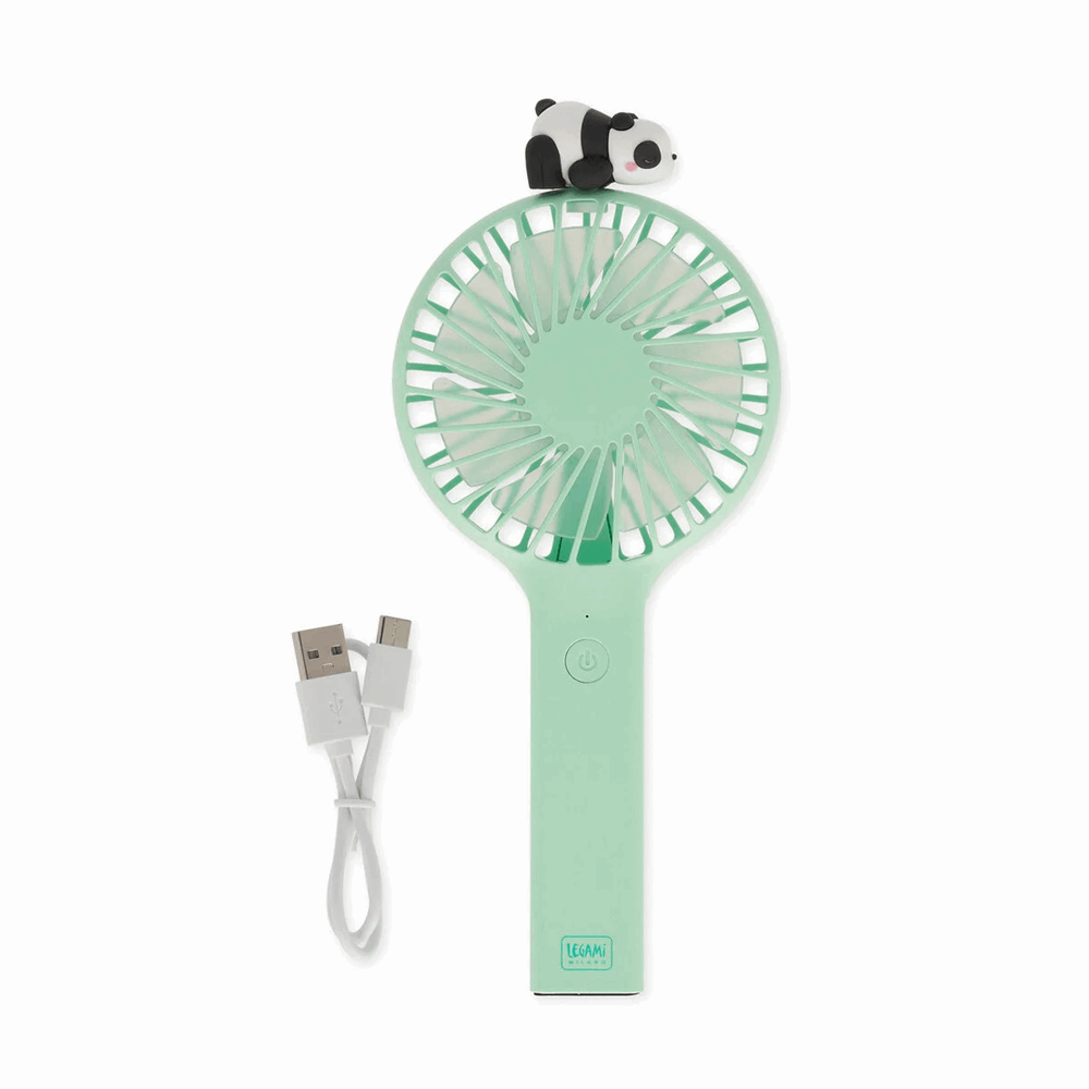 LEGAMI RECHARGEABLE PORTABLE FAN WITH - MINI FAN - PANDA MDF0001