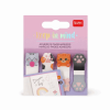 LEGAMI SKNKIT2 ADHESIVE PAGEMARKERS - KEEP IN MIND_KIT_12PCS - KITTY