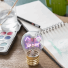 LEGAMI CLB0009 LIGHTBULB-SHAPED TABLE LAMP - BULB FICTION - KITTY