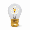 LEGAMI CLB0010 LIGHTBULB-SHAPED TABLE LAMP - BULB FICTION - DAISY