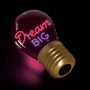 LEGAMI CLB0014 LIGHTBULB-SHAPED TABLE LAMP - BULB FICTION - DREAM BIG