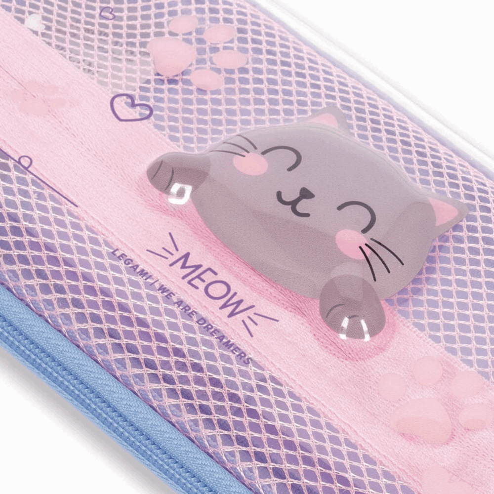 LEGAMI PCR0003 PENCIL CASE - WONDERWOW - KITTY