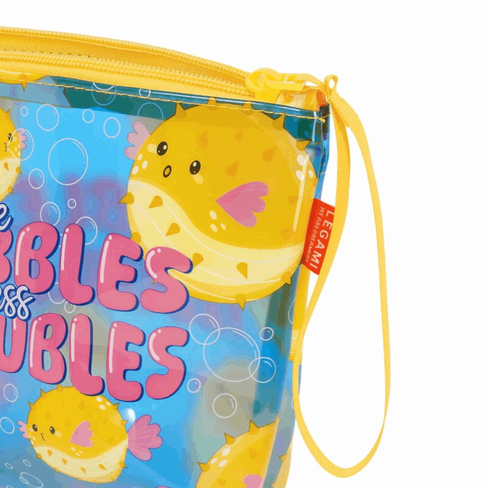 LEGAMI BEAP0009 BEACH POUCH - PUFFERFISH