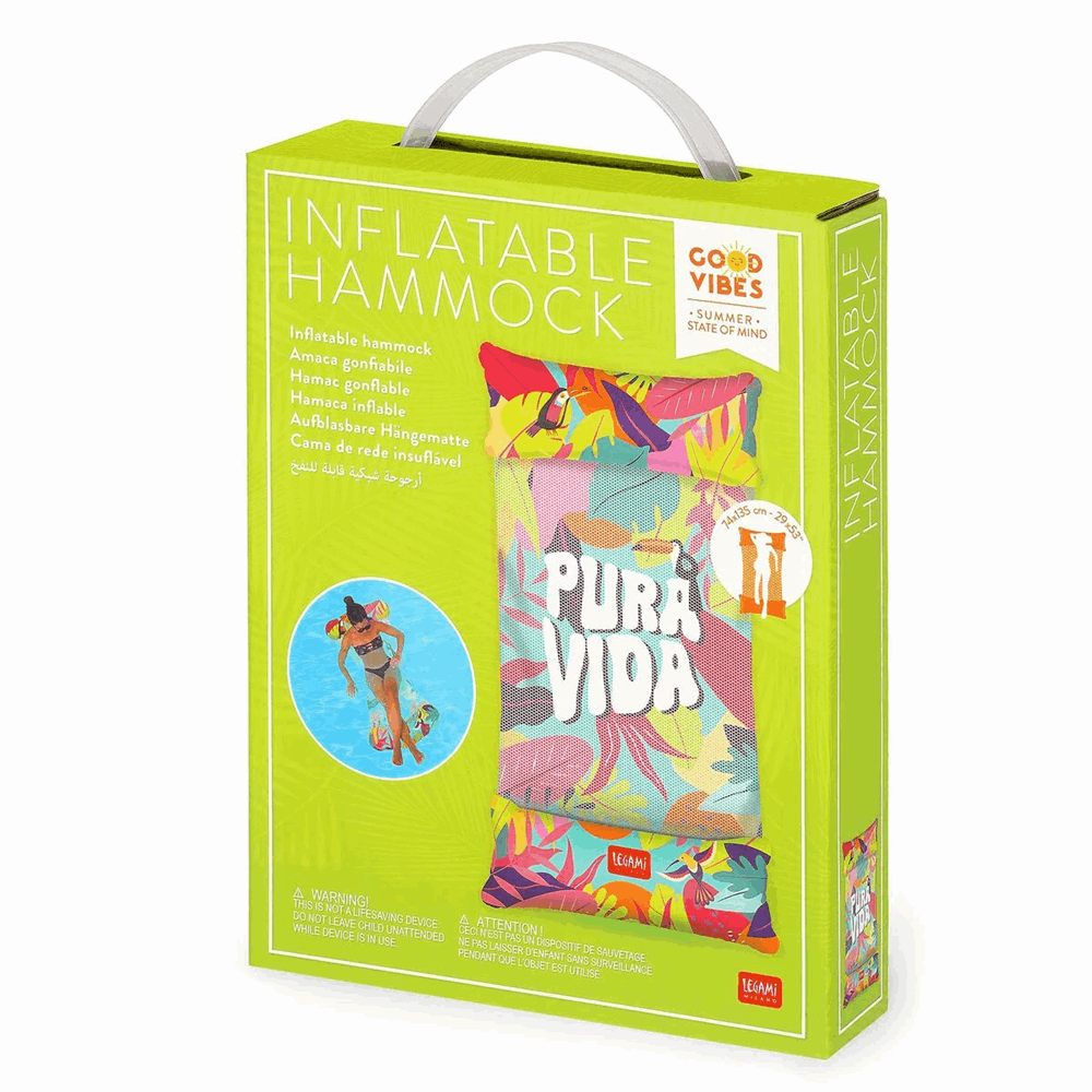 LEGAMI BHAM0004 INFLATABLE HAMMOCK - PURA VIDA