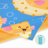 LEGAMI BT0031 BEACH TOWEL - PUFFERFISH