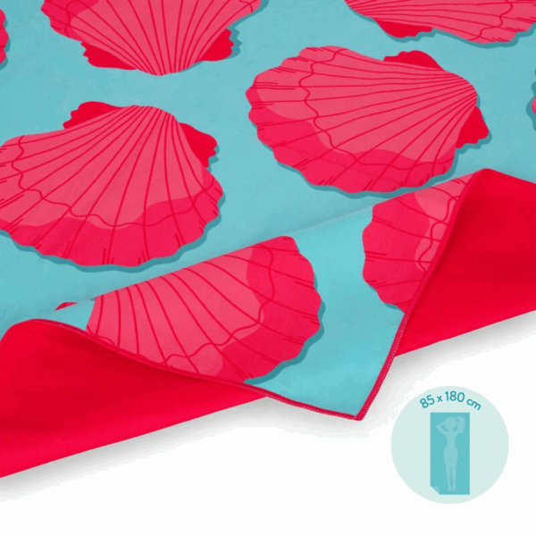 LEGAMI BT0032 BEACH TOWEL - SEASHELL