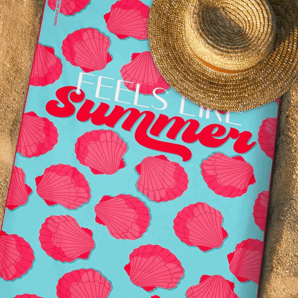 LEGAMI BT0032 BEACH TOWEL - SEASHELL