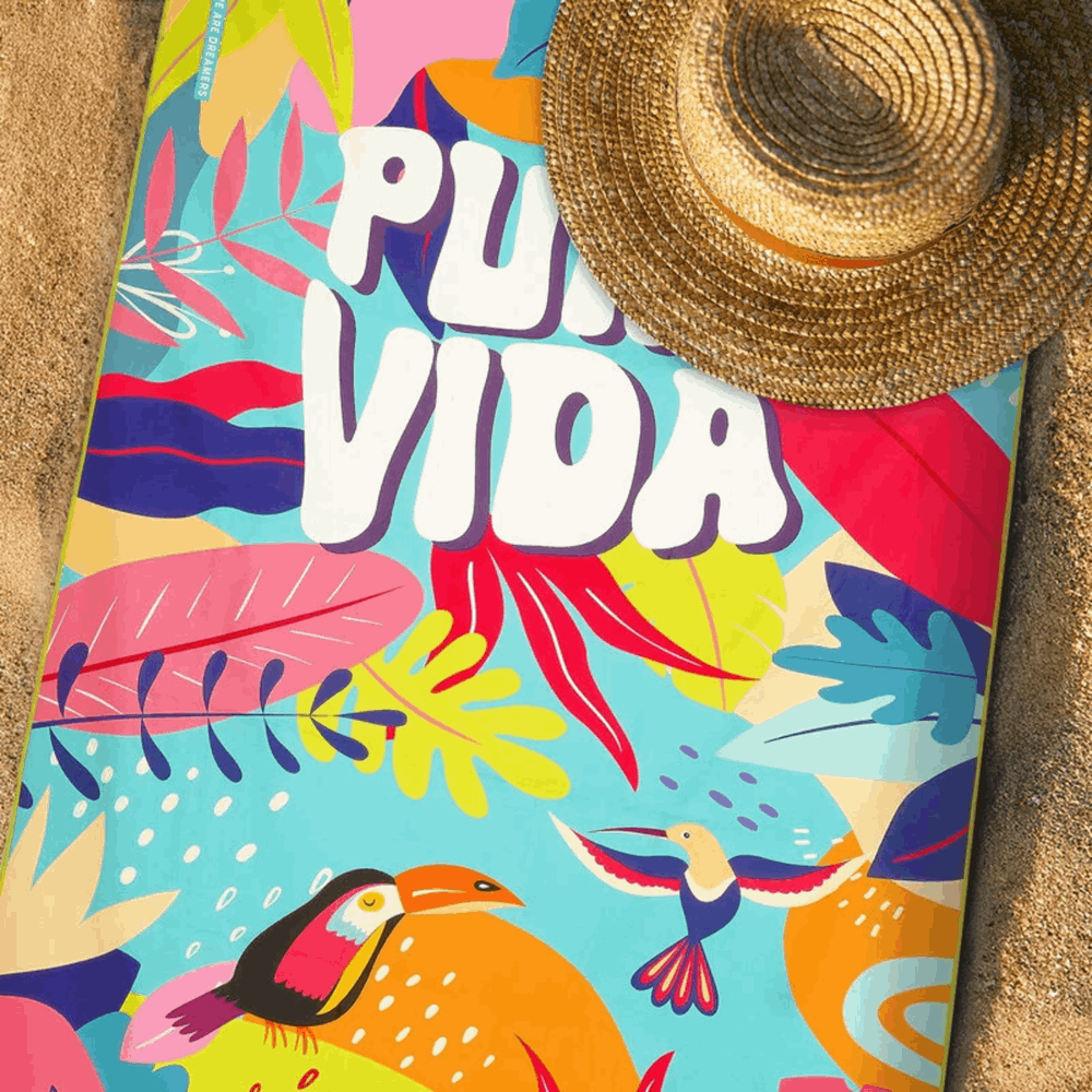 LEGAMI BT0035 BEACH TOWEL - PURA VIDA