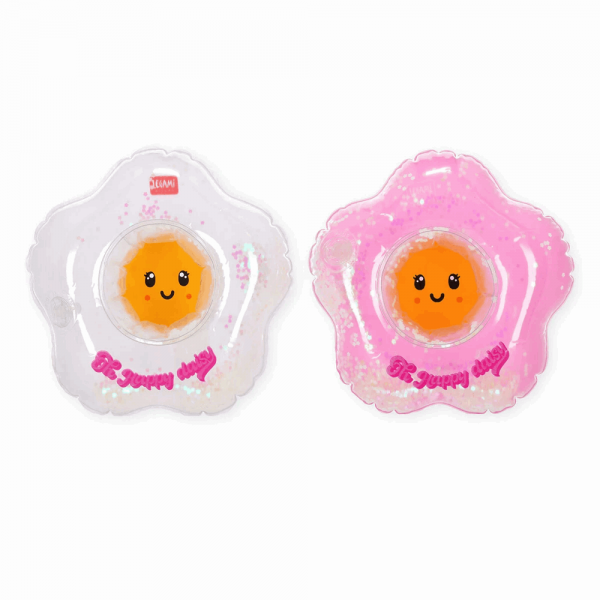 LEGAMI IDH0003 SET OF 2 INFLATABLE DRINK HOLDERS - DAISY