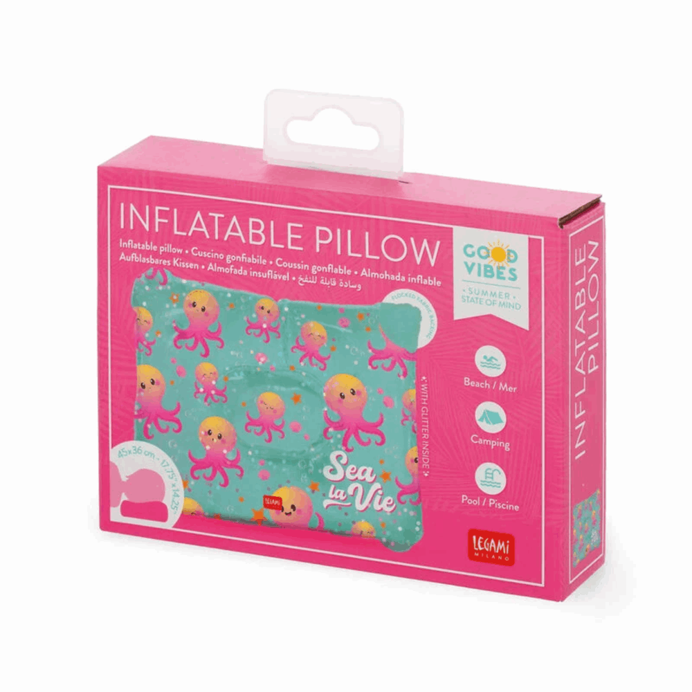 LEGAMI IP0012 INFLATABLE PILLOW - OCTOPUS