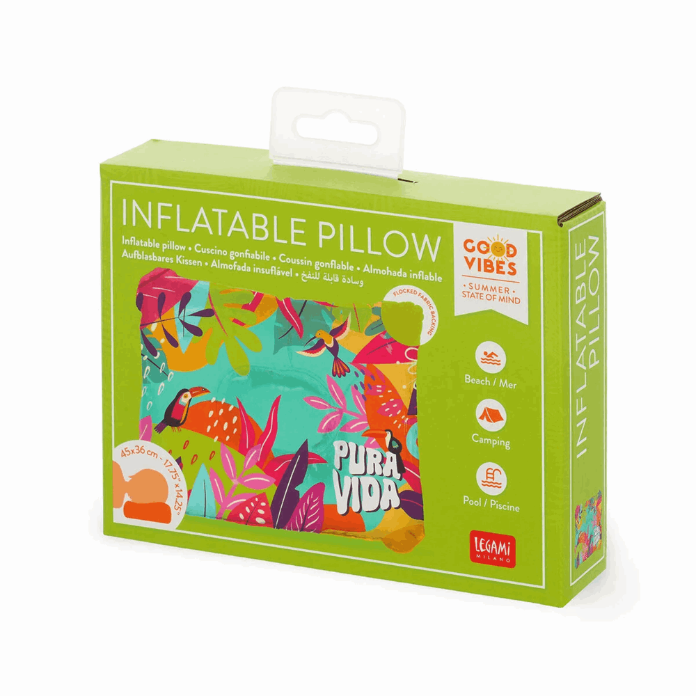 LEGAMI IP0013 INFLATABLE PILLOW - PURA VIDA