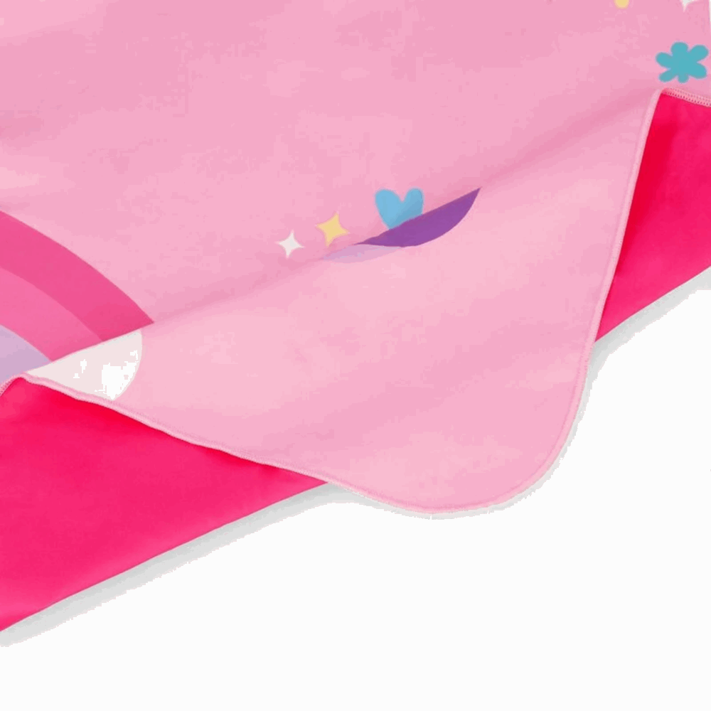 LEGAMI PTK0001 TOWELLING PONCHO FOR KIDS - UNICORN