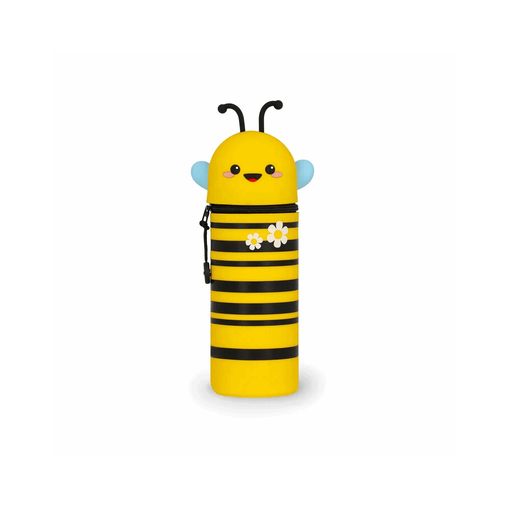 LEGAMI KA0021 2-IN-1 SILICONE PENCIL CASE - KAWAII - BEE