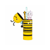 LEGAMI KA0021 2-IN-1 SILICONE PENCIL CASE - KAWAII - BEE