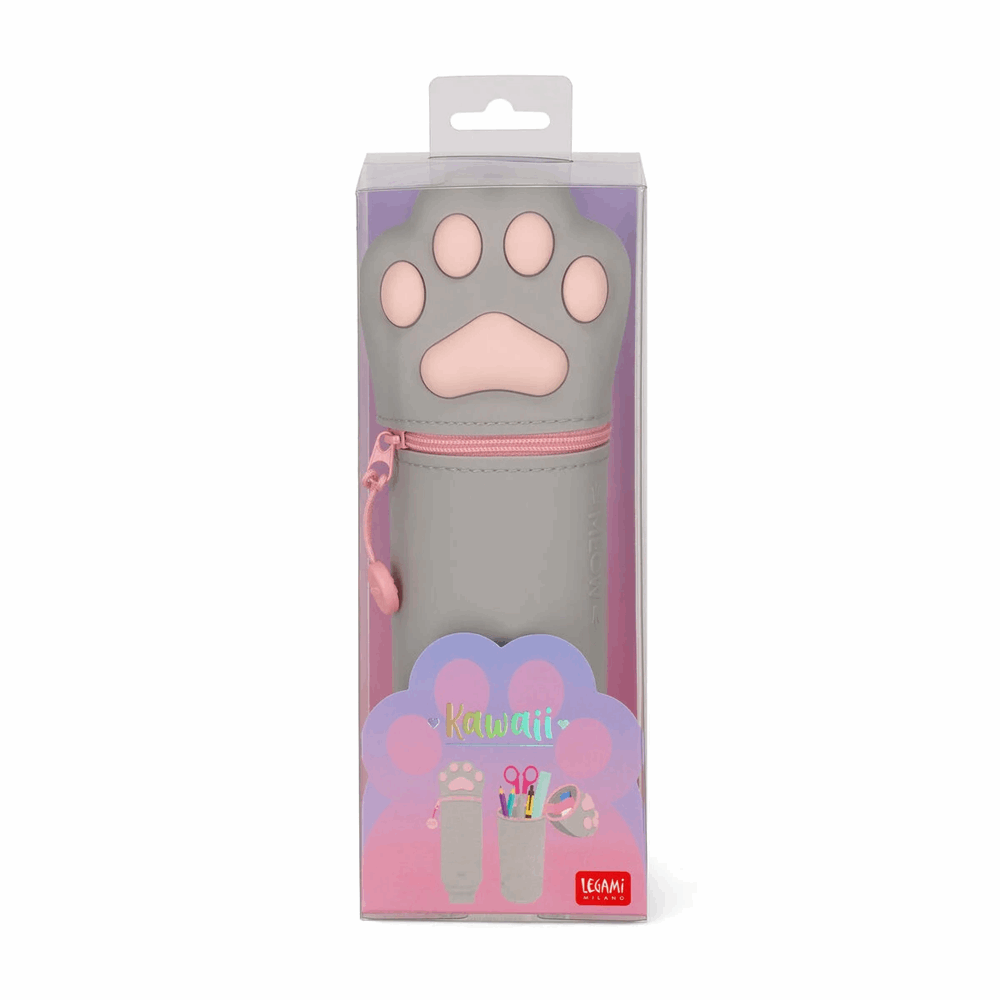LEGAMI KA0022 2-IN-1 SILICONE PENCIL CASE - KAWAII - KITTY