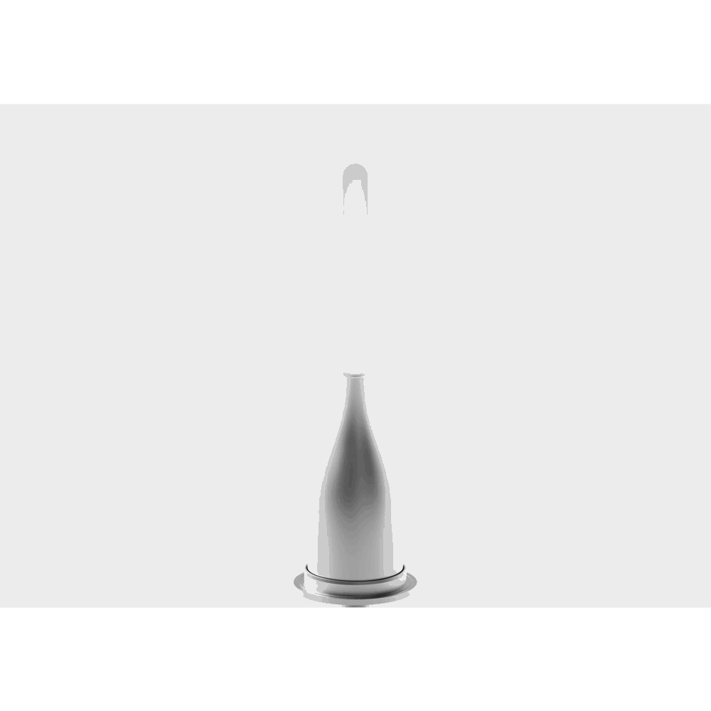STYLISTIC SH13WW LAMP L WAVES WHITE