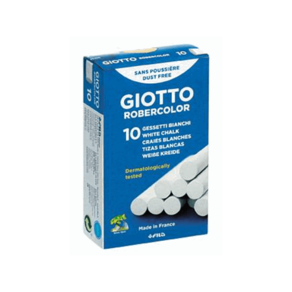GIOTTO ΚΙΜΩΛΙΑ ΛΕΥΚΗ ΠΛΑΣΤΙΚΗ 10τμχ 000538700