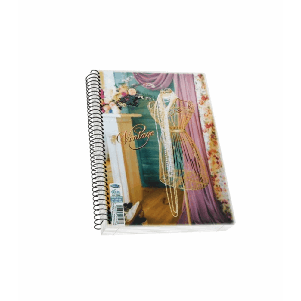 SKAG VINTAGE ΤΕΤΡΑΔΙΟ ΣΠΙΡΑΛ A4(21Χ29) 2Θ 60φ Νο7322 261487