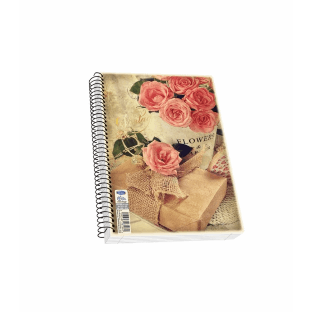 SKAG VINTAGE ΤΕΤΡΑΔΙΟ ΣΠΙΡΑΛ A4(21Χ29) 3Θ 90φ Νο7323 261982