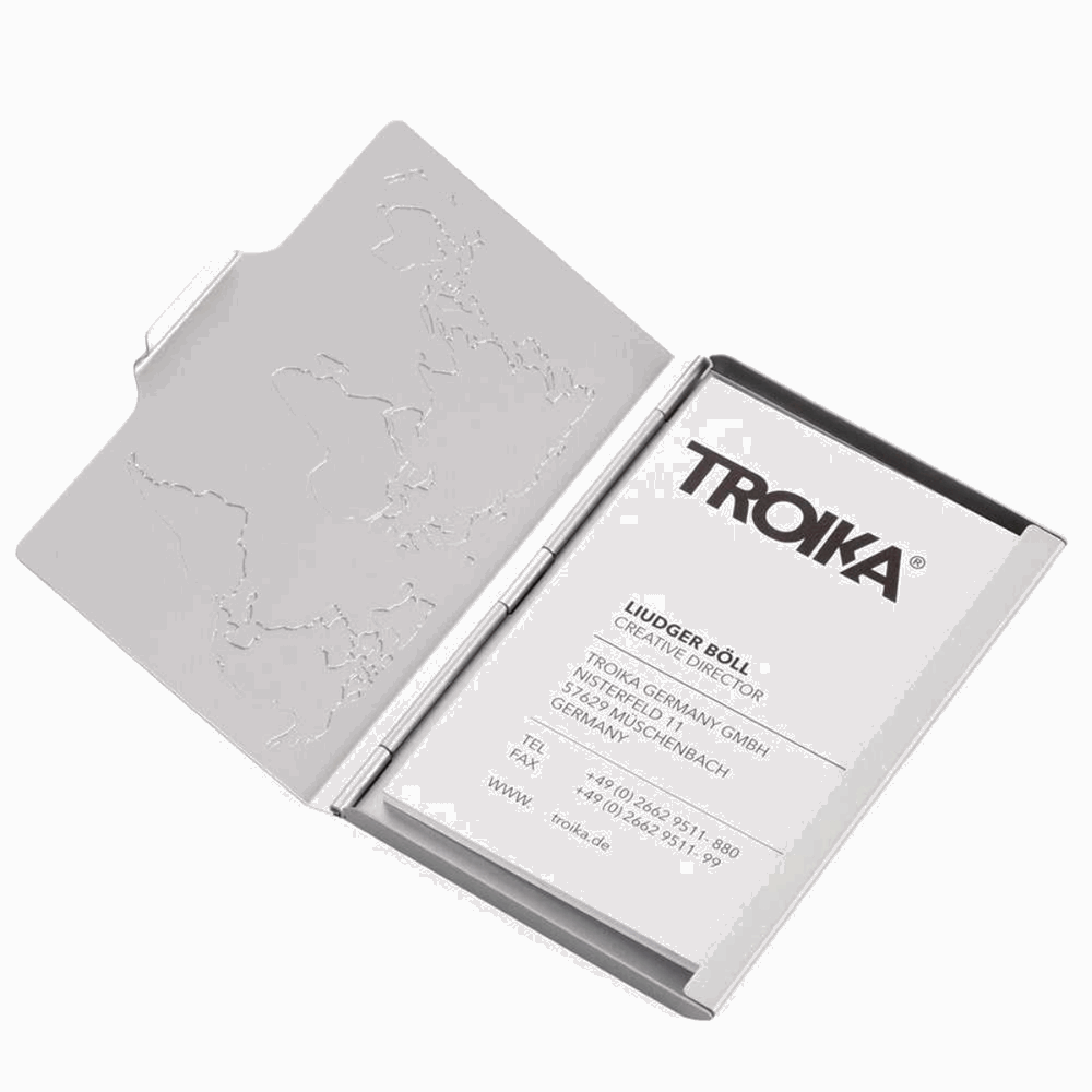 TROIKA ΚΑΡΤΟΘΗΚΗ ALUMINIUM CDC15-02