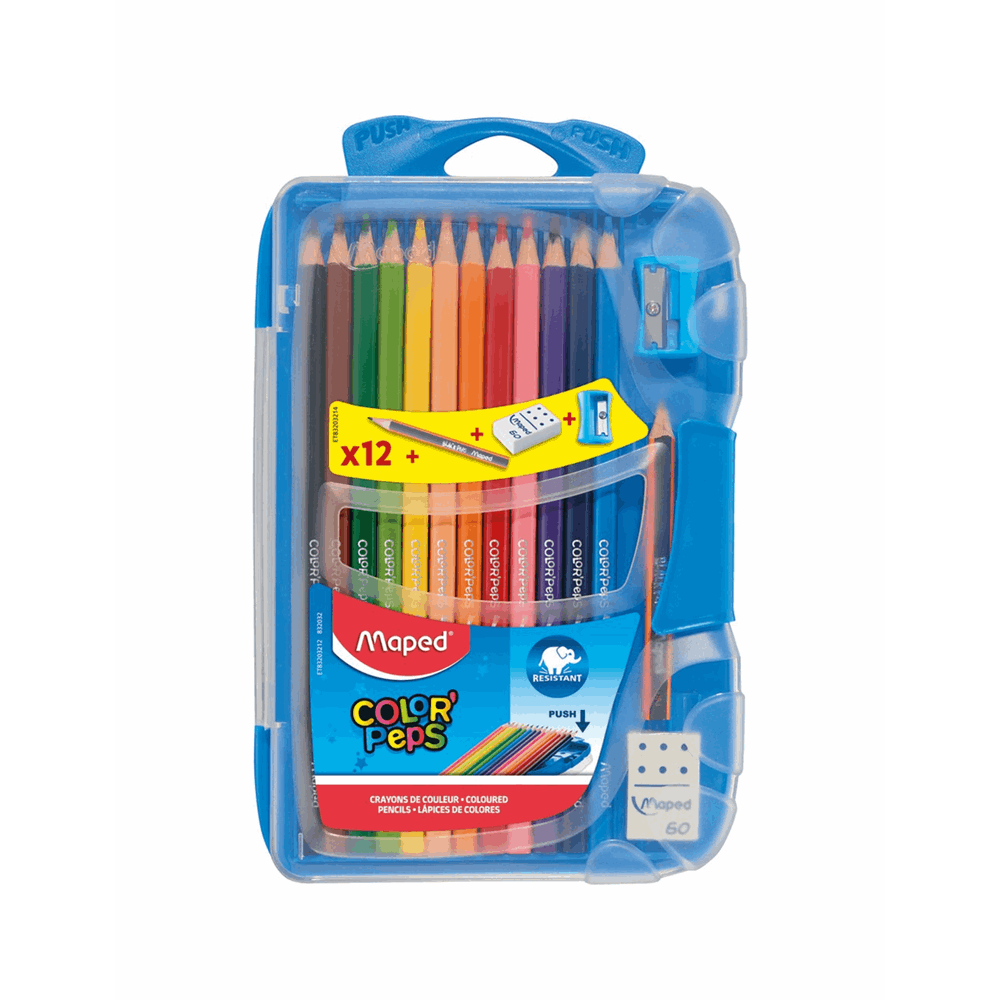 MAPED ΞΥΛΟΜΠΟΓΙΕΣ ΝΕΡΟΥ ARTIST 3,7mm ΣΕΤ 36τμχ ΣΕ ΜΕΤΑΛΛΙΚΗ ΣΥΣΚΕΥΑΣΙΑ 832436