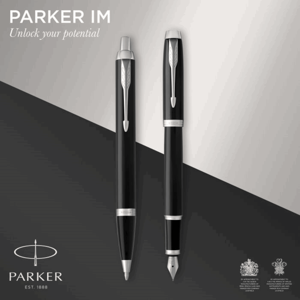 PARKER SET IM DUO LQ BLACK CT F.P.-B.P. 1158.9022.11