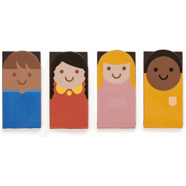 KIKKERLAND MAGNETIC BOOKMARK PEOPLE