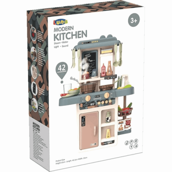 LUNA ΚΟΥΖΙΝΑ ΜΕ ΦΩΣ ΚΑΙ ΜΟΥΣΙΚΗ 42τμχ 000621812