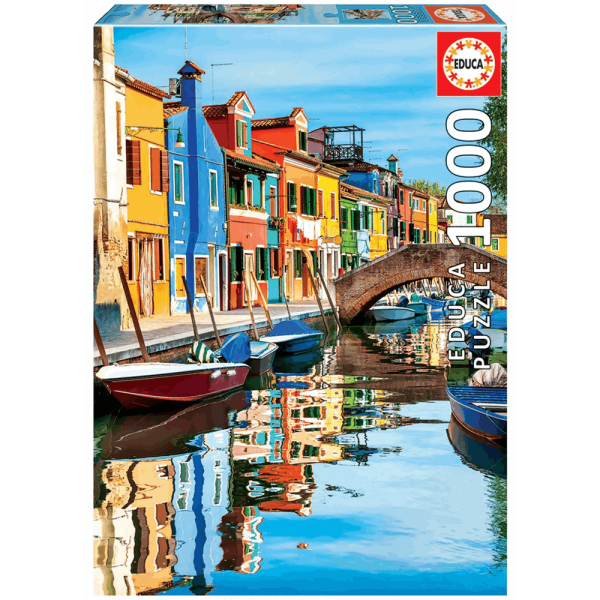 EDUCA ΠΑΖΛ BURANO - ITALY - 1000 - 68Χ48cm