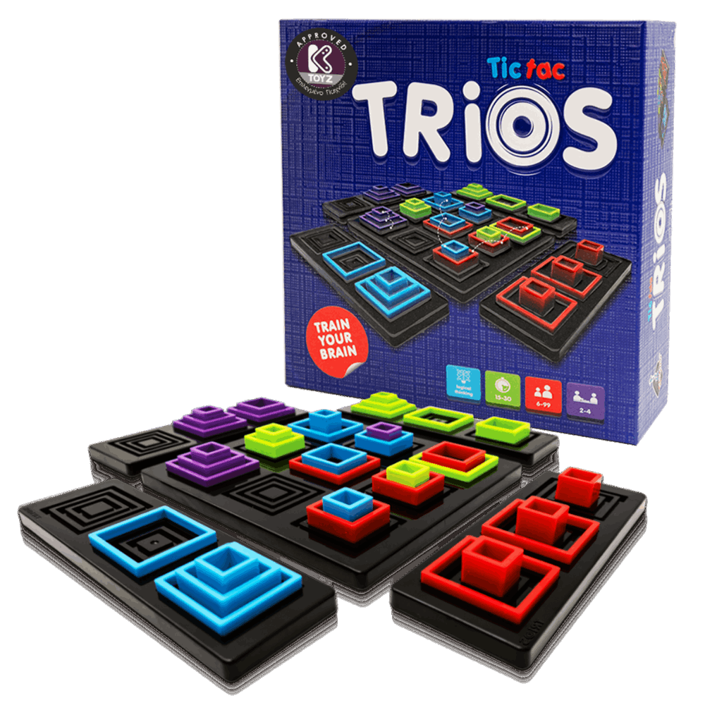 TRIOS ΠΑΙΧΝΙΔΙ ΛΟΓΙΚΗΣ 6+ TRIOS ΕΠΙΤΡΑΠΕΖΙΟ ASK-03