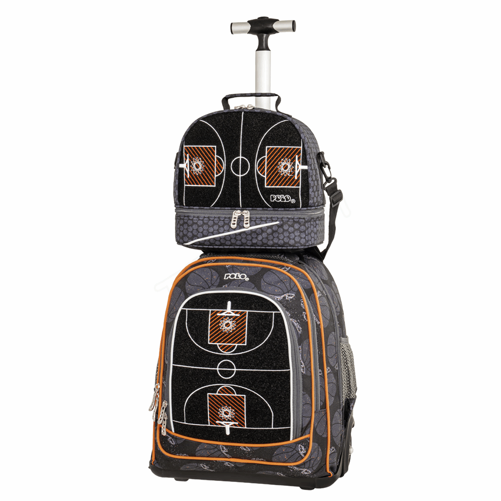 POLO ΣΑΚΙΔΙΟ TROLLEY ORBIT BASKETBALL VELCRO 965056-8423