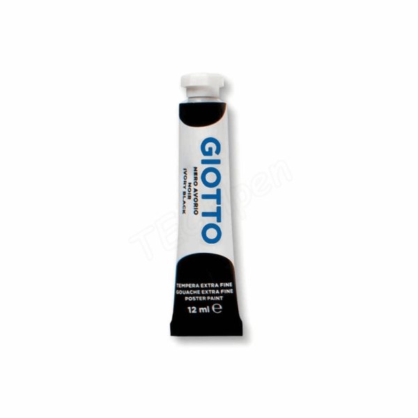 GIOTTO FINE POSTER TEMΠΕΡΑ 12ml ΜΑΥΡO 24 035202400