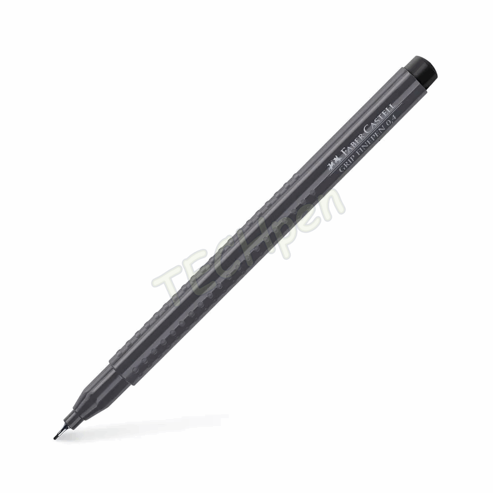 FABER CASTELL ΜΑΡΚΑΔΟΡΑΚΙ ΓΡΑΦΗΣ GRIP FINEPEN 0,4mm OF151699 PLANT BASED INK ΜΑΥΡΟ 12307335