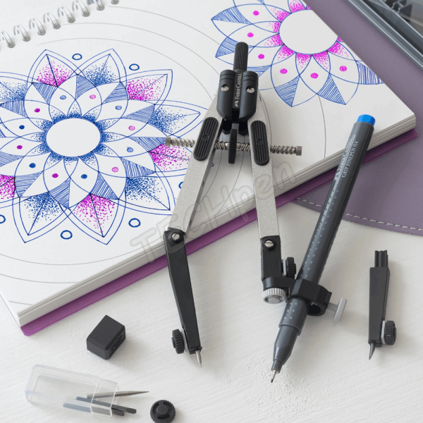 FABER CASTELL TD 174014 ΔΙΑΒΗΤΗΣ QUICK SET JOINTED 4mm PEG 12310548