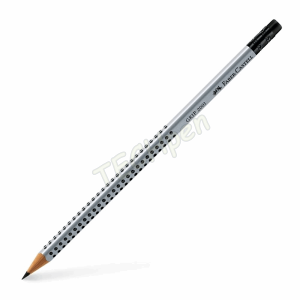 FABER CASTELL ΜΟΛΥΒΙ HB ME ΓΟΜΑ GRIP OF117200 ΓΚΡΙ 12306184