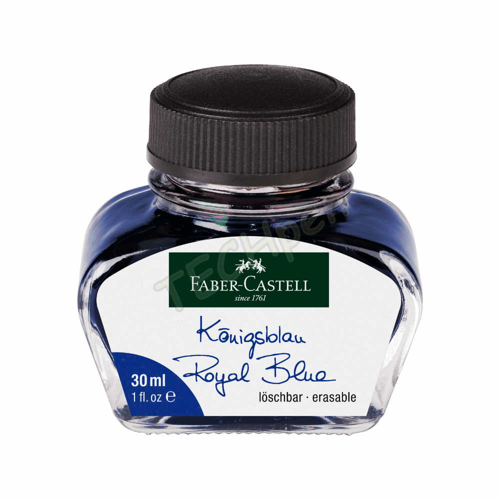 FABER CASTELL ΔΟΧΕΙΟ ΜΕΛΑΝΗΣ ERASABLE ΜΠΛΕ 30ml OF149839 - 12309681